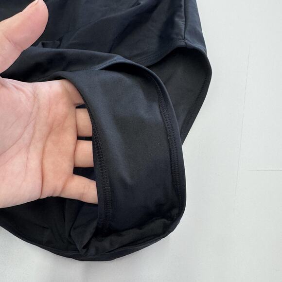 Relleciga One Piece Swimsuit Womens Large Black High Cut Spaghetti Strap Bathing - Picture 8 of 8